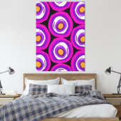 Large Scale Spots Canvas Afdruk (Insitu (Slaapkamer))