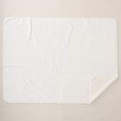 Large Sherpa Blanket Sherpa Deken (Voorkant (horizontaal))