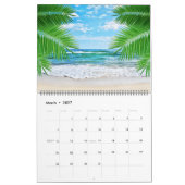 Large Size Tropics Paradise Calendar Kalender (Mar 2027)