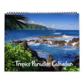 Large Size Tropics Paradise Calendar Kalender (Hoes)