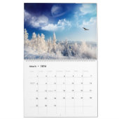 Large Size Winter Paradise Calendar Kalender (Mar 2026)
