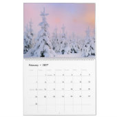 Large Size Winter Paradise Calendar Kalender (Feb 2027)