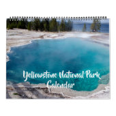 Large Size Yellowstone Park Calendar Kalender (Hoes)