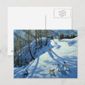 Large Snowball Zermatt Briefkaart (Voorkant / Achterkant)