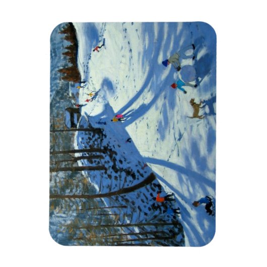 Large Snowball Zermatt Magneet (Verticaal)