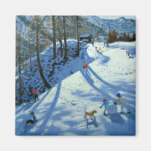 Large Snowball Zermatt Magneet (Voorkant)