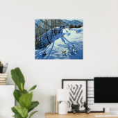 Large Snowball Zermatt Poster (Thuiskantoor)