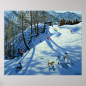Large Snowball Zermatt Poster (Voorkant)
