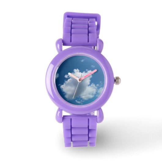 Large soft cloud horloge (Voorkant)