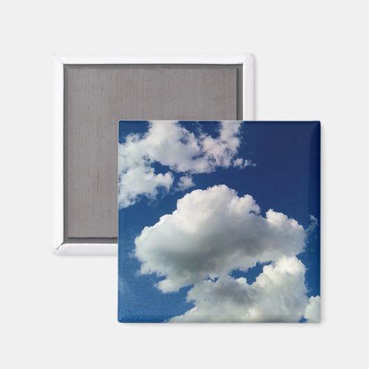 Large soft clouds magneet (Voorkant / Achterkant)