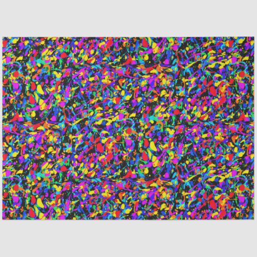 Large Splatter - tissuepapier (Voorkant)