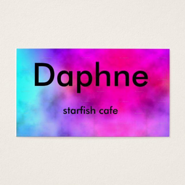 Large_stropdas-dye_highres, Daphne, zeesterren caf Visitekaartje (Voorkant)