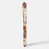 large, symmetrical mandala design Case-Mate iPhone case (Achterkant / Links)