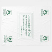 Large Third Street Academy Fleece Blanket Deken (Voorkant (Horizontaal))