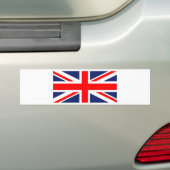 Large Union Jack.png Bumpersticker (Op auto)