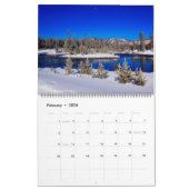 Large Yellowstone Park Calendar Kalender (Feb 2026)