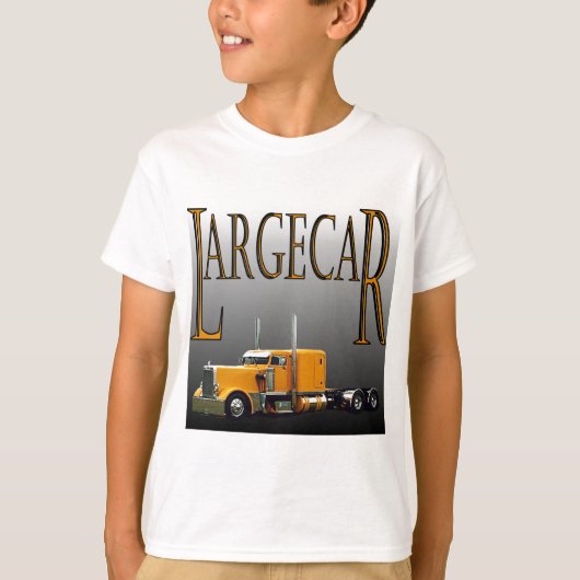 Largecar Blk T-shirt (Voorkant)