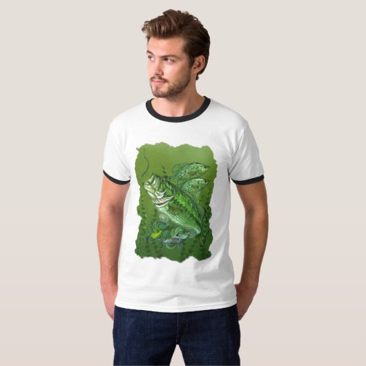 largemouth4 t-shirt (Voorkant volledig)