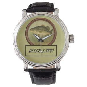 Largemouth bashorloge horloge