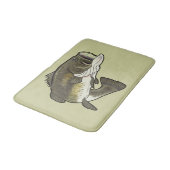 Largemouth Bass Badmat (Gekanteld)