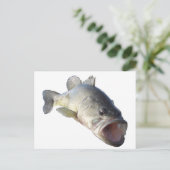 Largemouth Bass Briefkaart (Staand voorkant)
