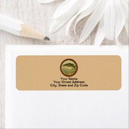 Largemouth Bass Burwood Labels