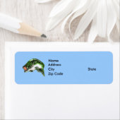 Largemouth bass, etiket (Insitu)