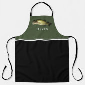 Largemouth Bass Fish Personalized Chef Schort (Voorkant)