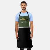 Largemouth Bass Fish Personalized Chef Schort (Gedragen)