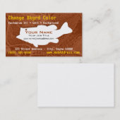 Largemouth Bass Fish Visitekaartje (Voorkant / Achterkant)