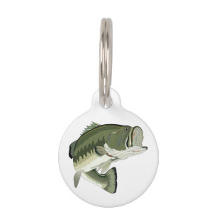 LARGEMOUTH BASS HUISDIERPENNING