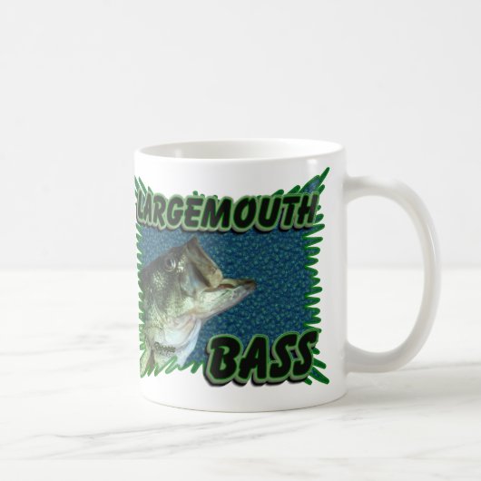 Largemouth Bass Koffiemok (Rechts)