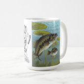 Largemouth Bass Koffiemok (Voorkant rechts)