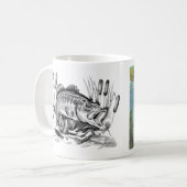 Largemouth Bass Koffiemok (Voorkant links)