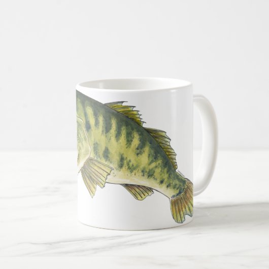 Largemouth Bass Koffiemok (Voorkant rechts)