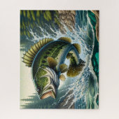 Largemouth Bass Legpuzzel (Verticaal)