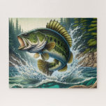 Largemouth Bass Legpuzzel<br><div class="desc">Largemouth Bass
Art/illustration
colorful
customizable</div>