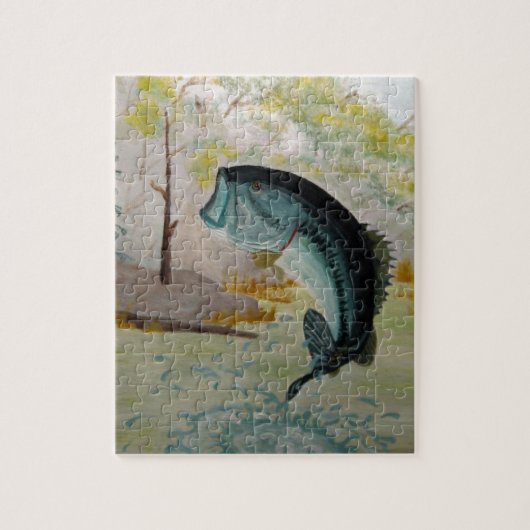 Largemouth Bass Legpuzzel (Verticaal)