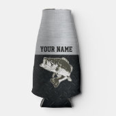 Largemouth Bass Mannen Flesjeskoeler (Voorkant)