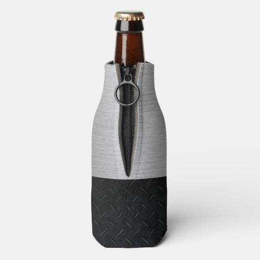 Largemouth Bass Mannen Flesjeskoeler (Fles Achterkant)