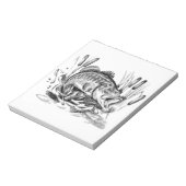 Largemouth Bass Notitieblok (Linkerzijde)