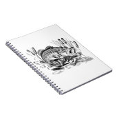 Largemouth Bass Notitieboek (Rechterzijde)