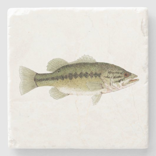 Largemouth Bass Onderzetter (Voorkant)