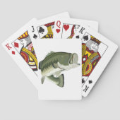 LARGEMOUTH BASS POKERKAARTEN (Achterkant)