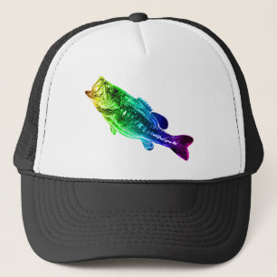 LARGEMOUTH BASS Rainbow Trucker Pet