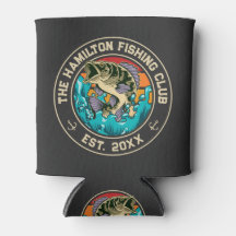 Largemouth Bass Retro Sunset Gevist Club