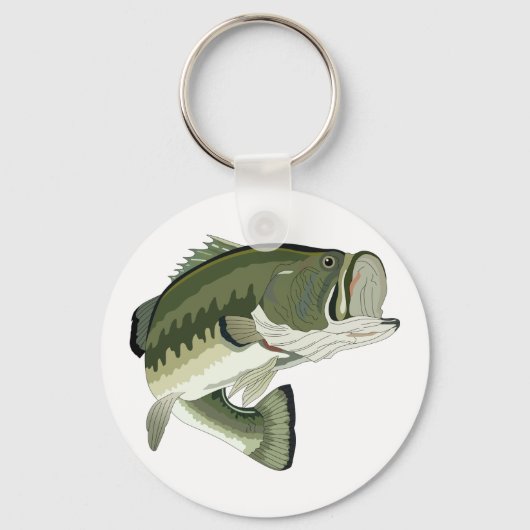 LARGEMOUTH BASS SLEUTELHANGER (Voorkant)