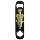 Largemouth bass speed flessenopener (Voorkant)
