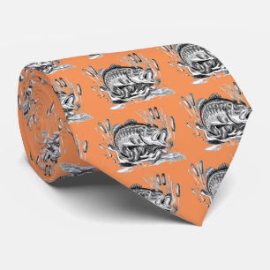 Largemouth Bass Stropdas