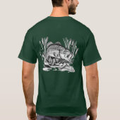 Largemouth Bass T-shirt (Achterkant)